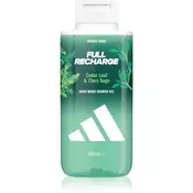 Adidas Vibes Full Recharge gel za prhanje uniseks 400 ml