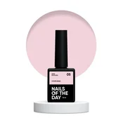 NAILSOFTHEDAY Prekrivna osnova NOVO 05 - polprozorna hibridna osnova hladne karamele, 10 ml