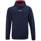 CCM Team Fleece pulover Majica s kapuljačom Navy XL Duksa za hokej