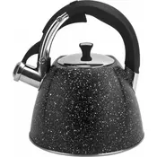 Klausberg čajnik sa zviždukom mermerni crni 2,2l ( kb7412 )