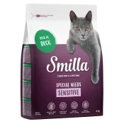 Smilla suha mačja hrana 4 kg po posebni ceni! - Adult Sensitive brez žit raca
