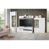 Hom`in DNEVNI REGAL, bela, barve hrasta
