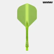 ALL in ONE/pero z nastavkom WINMAU/Fusion/Integrated Flight & Shaft/yellow