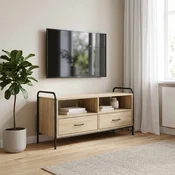 vidaXL TV omarica 67,5 x 33 x 50 cm Sonoma hrast Inženirski les