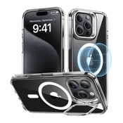 ESR ESR Classic Hybrid (HaloLock) etui s stojalom za iPhone 16 Pro (prozoren)