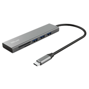 Trust TRUST PC ADAPTER USB-C/3x USB-A I CITAC KARTICA,HALYX, (8713439241914)