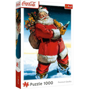 Trefl - Puzzle Coca-Cola: Božiček v snegu - 1 000 kosov