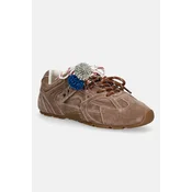 Superge iz semiša Nokwol Atlas Mushroom Suede