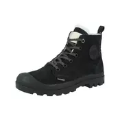 Palladium Gležnarji z vezalkami Pampa Hi Zip  črna