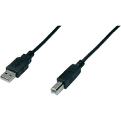 Digitus USB 2.0 prikljucni kabel [1x USB 2.0 utikac A - 1x USB 2.0 utikac B] 3 m bež Digitus