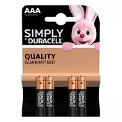 Baterije DURACELL Basic MN2400 AAA, pakiranje od 4 komada 10PP110024