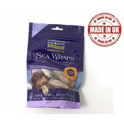 Poslastica za pse FISH4DOGS Sea Jerky Love Sweet potato fish wraps, 0,1kg, za sve pse