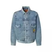 LEVIS ® Prehodna jakna WC TYPE II  kraljevo modra / moder denim / zlato-rumena / rdeča