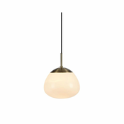 Zlata viseča svetilka Markslöjd Rise, višina 31 cm
