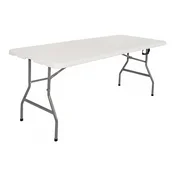 Sklopivi sto 180x76x74 cm beli
