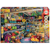 Puzzle Genuine Grocery Shop Educa 2000 delov od 11 leta