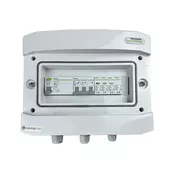Preklopno stikalo AC hermetično IP65 EMITTER z zaščito pred prenapetostjo AC Noark tip 1+2, 10A 3-F, RCD tip A 40A/300mA