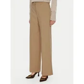 Weekend Max Mara Palazzo hlače Visivo 2515131041 Bež Wide Leg