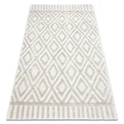 eoshop Preproga SANTO SISAL 58377 diamantna, geometrijska, cikcak bež ( - Velikost: 80x150 cm)