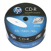 Verbatim HP CD-R medij Printable, 52x, 700MB, 50 kosov