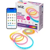 WiZ Neon Flex LED trak, 5m, nastavljiva bela in barvna, zatemnljiv