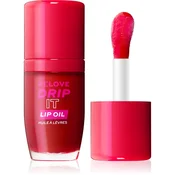Revolution Relove Drip It olje za ustnice odtenek Cherry 5.5 ml