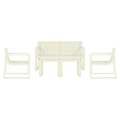 Set lounge namještaja Santorini (Bež/natur)