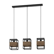 Eglo 43805 - Luster na sajli EVESHAM 3xE27/40W/230V