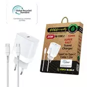 MAXMOBILE KUCNI PUNJAC PD SUPER FAST CHARGE 2U1 TYPEC+KABEL TR349006,GRS,35W ECO