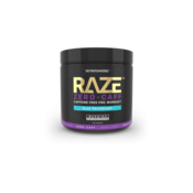 THE PROTEIN WORKS Pre-workout stimulans Raze Zero-Caff 360 g plava malina