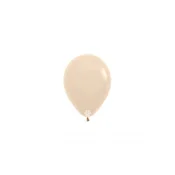 shumee Sempertex lateks baloni, pastelno mat nude 12 cm, 50 kosov.