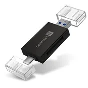 Connect IT Bralnik kartic USB-C/USB-A