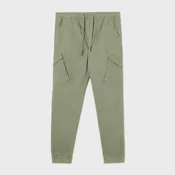 Cropp - Cargo jogger pantalone - svetlozelena