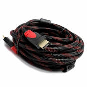HDMI kabl na HDMI 10m// crna/crveni