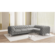 Kotna sedežna garnitura Chelsea Bis 3+C+1 - tkanine Enjoy, Riviera