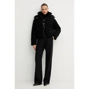 Armani Exchange za ženske. XW000708AF16202UC001 Slog Jakna črna (XS), Črna, Priložnostno, Poliester