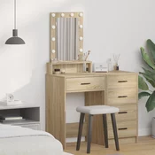 Toaletni stol Smeda 50 x 41 x 140 cm Konstruirano drvo