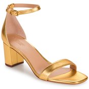 Lauren Ralph Lauren Sandali & Odprti čevlji LOGAN-SANDALS-HEEL SANDAL Pozlačena