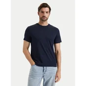 Calvin Klein Majica LV04LG222G Mornarsko modra Slim Fit