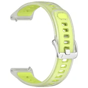 INF Zamenjalni/združljivi del – Huawei silikonski pašček 22mm za Watch GT4/GT5/GT6 46mm Green, (5000263949)