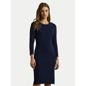 LAUREN RALPH LAUREN Vsakodnevna obleka 200973403001 Mornarsko modra Regular Fit