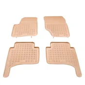 Rubber Car Mats Porsche Cayenne 2002-2010 (beige)