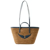 Zadig & Voltaire Ročna torbica MINI WINGS temno modra / sepija