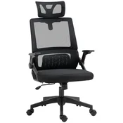 Vinsetto Vinsetto pisarniški stol mreža 60D x 61Š x 104,5 121,5V cm Črn, (5000242918)