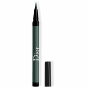 DIOR Diorshow On Stage Liner tekuci eyelineri u olovci vodootporno nijansa 386 Pearly Emerald 0,55 ml