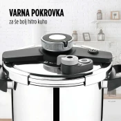 ROSMARINO visokotlačni lonec Pour&Cook, 6l
