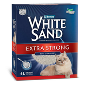 WHITE SAND Extra Stong posip za macke 6l