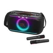 JBL PARTYBOX On-the-Go 2 Prijenosni bežični bluetooth zvučnik velike snage 100W, Bluetooth, RGB osvjetljenje, crni