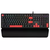 A4Tech Gejmerska tastatura A4-S525N A4Tech Bloody, RGB + Oslonac za zglob