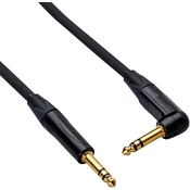 Bespeco AHSP450 4,5 m Ravni - Kotni Instrumentalni kabel (Kot novo)